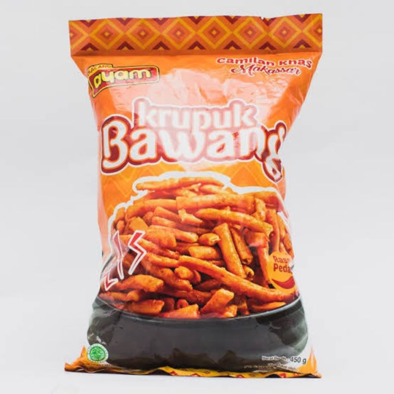 

kerupuk bawang cap ayam 225gr makassar