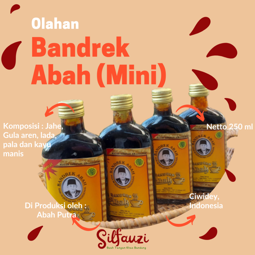 

BANDREK ABAH KHAS CIWIDEY 250ML