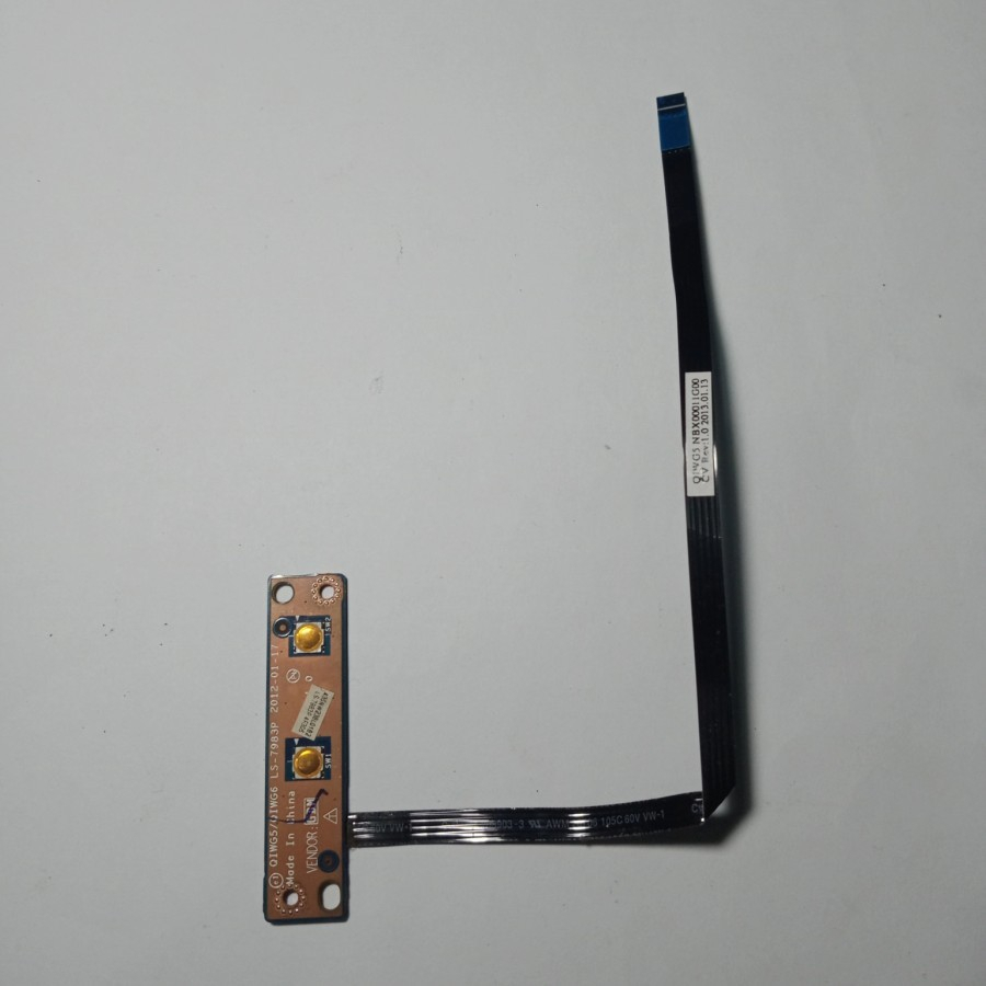 Switch On Off Tombol Power Laptop Lenovo G485 G480