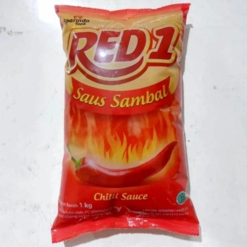 

Red1 Saus Sambal 1kg Chilli Sauce Red 1