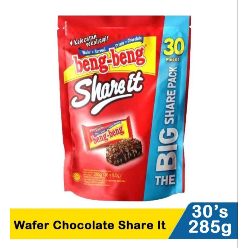 

Beng-Beng Wafer Chocolate Share It (30's) 285G