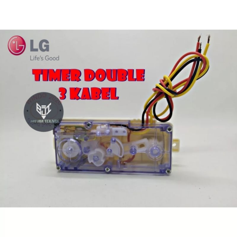 TIMER WASH/ Pencuci Mesin Cuci 2 Tabung LG | Timer Double 3 Kabel | Timer Pencuci LG | Timer Mesin cuci LG