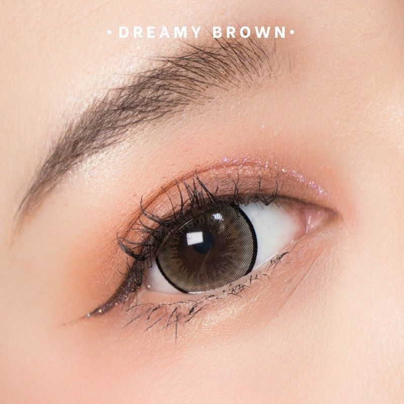 SOFTLENS DREAMY BROWN NORMAL MINUS (-0.5 s.d -10.00) ORIGINAL MADE IN KOREA