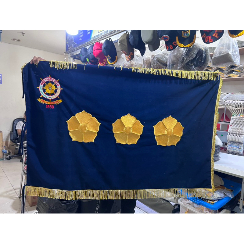 Pataka Bendera Ruangan Besar 90x135