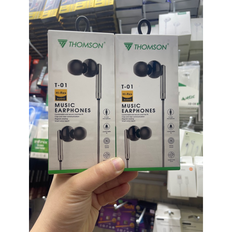 HF HEADSET HANFREE THOMSON STEREO SUPERBASS T-01