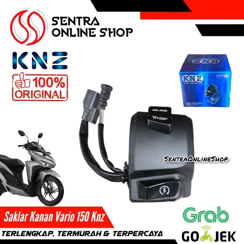 Saklar holder kanan vario 125 150 new 2018 iss idling stop knz