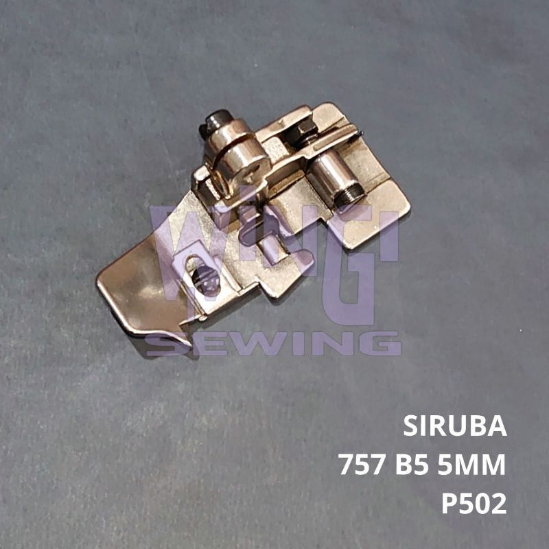 P502 SIRUBA 757 Sepatu Presser Foot Benang 5 5MM Mesin Jahit Obras