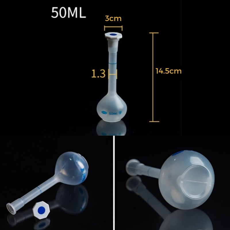 Gelas Ukur Labu Volumetrik /Labu Ukur / Labu Takar / Volumetric Flask [TUE]