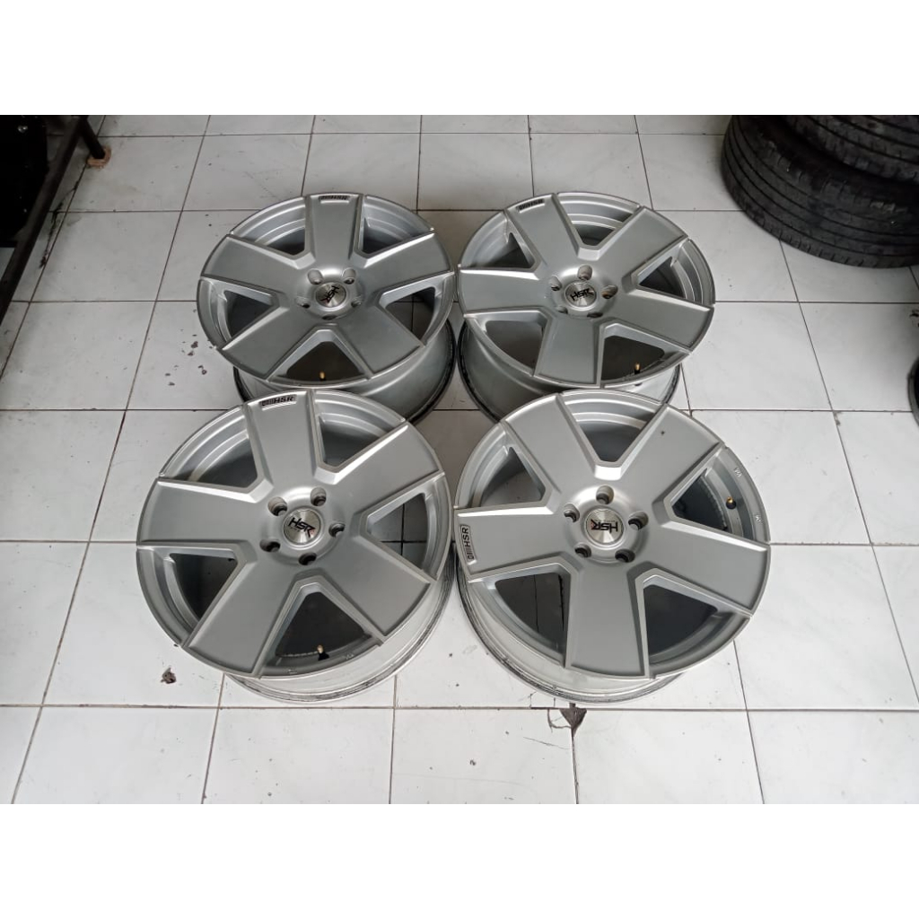VELG MOBIL BEKAS HSR KWOOR RING 18x8 PCD 5x114 SURABAYA