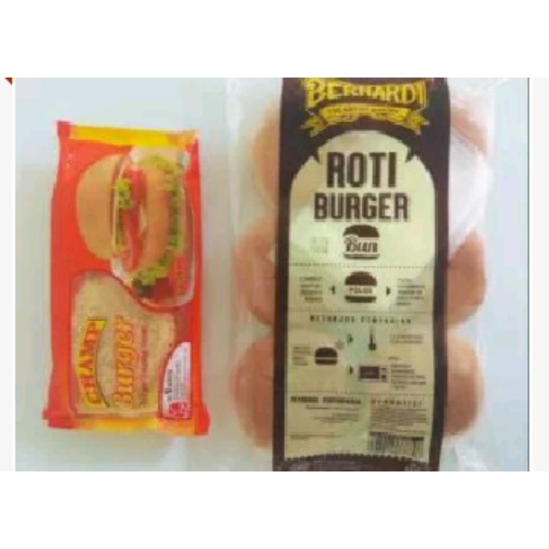 

Puri Segar Shop, Paket Roti Burger Bernardi + Champ Chicken Burger Isi 6