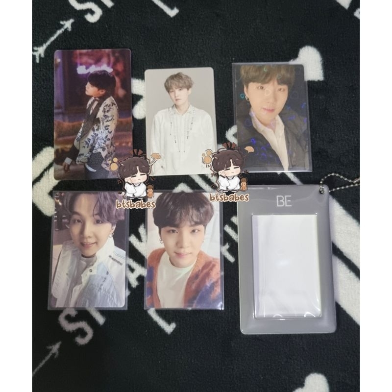 PC SUGA YOONGI BTS sharing rpc mots one dvd / suga lenti wcb suga / pob be ess suga / pc yoongi ld b