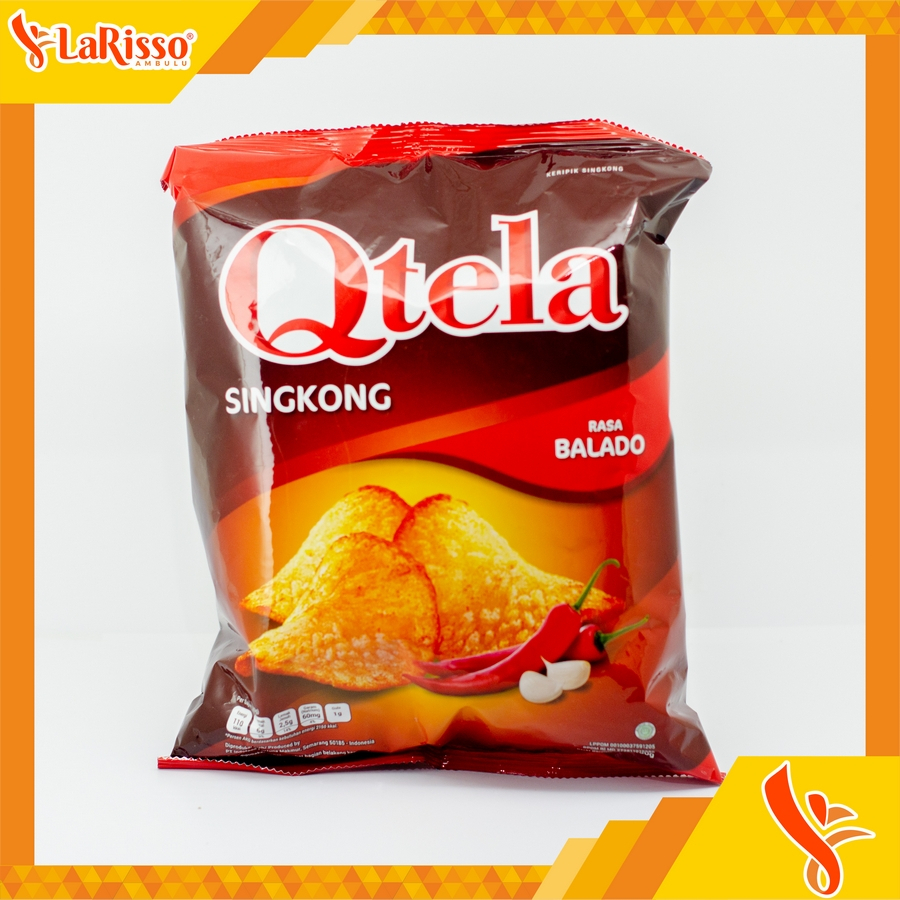 

QTELA KERIPIK SINGKONG 185GR RASA BALADO