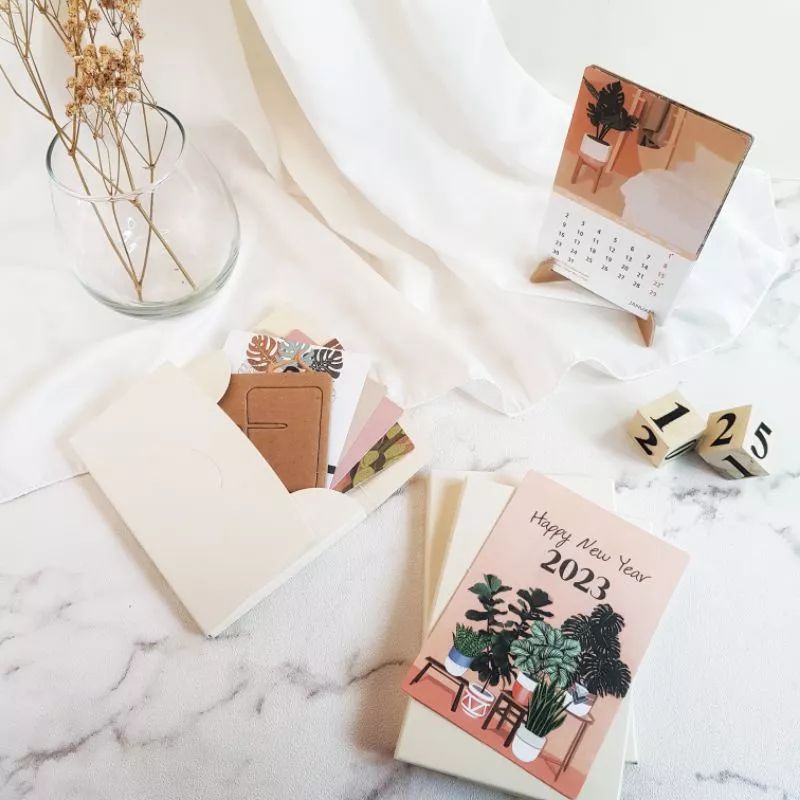

KALENDER AESTHETIC 2023/ KALENDER MEJA STAND /CALENDAR MINI 2023