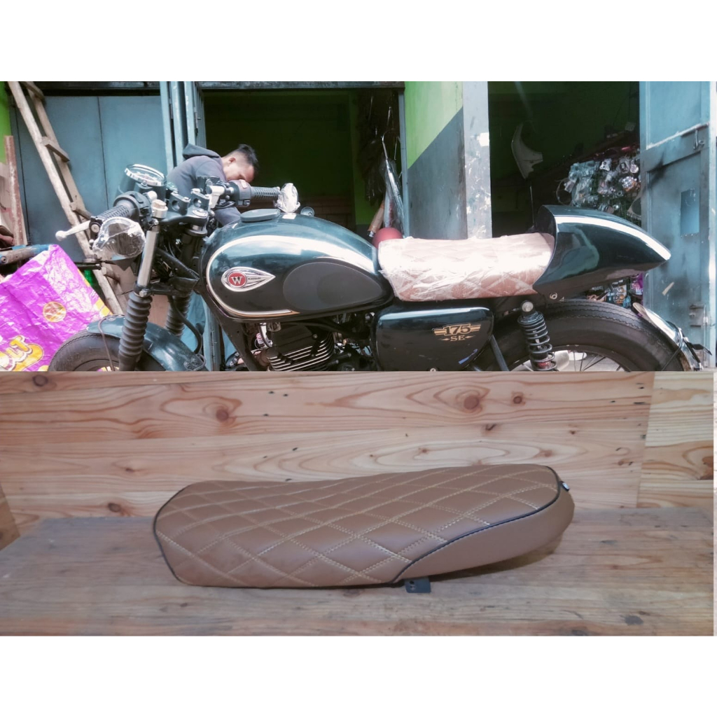 Jok kawasaki w175 wajit PNP