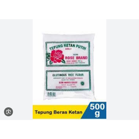 

ROSE BRAND TEPUNG KETAN 500 GRAM