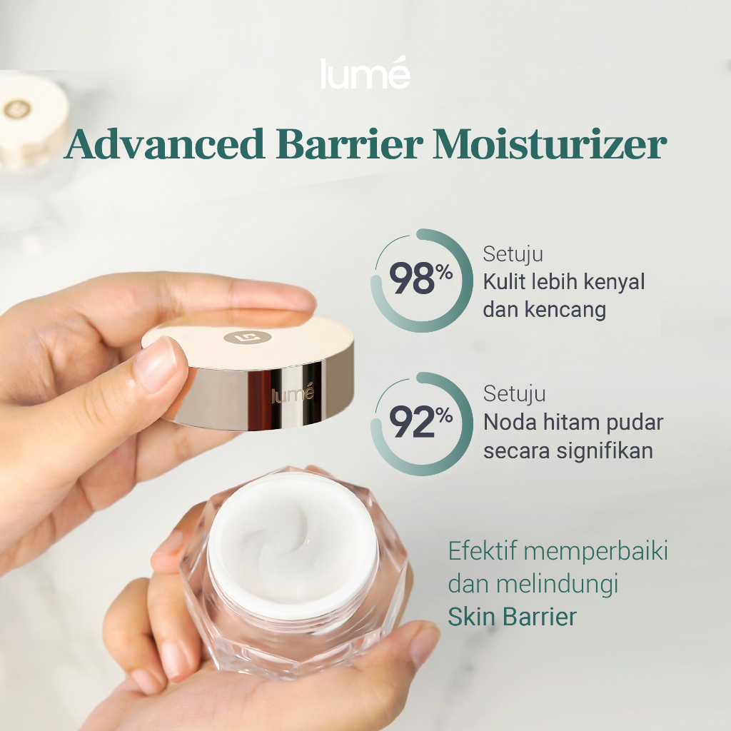 LUME Advanced Barrier Moisturizer Pelembab Wajah dengan 4%Niacimide