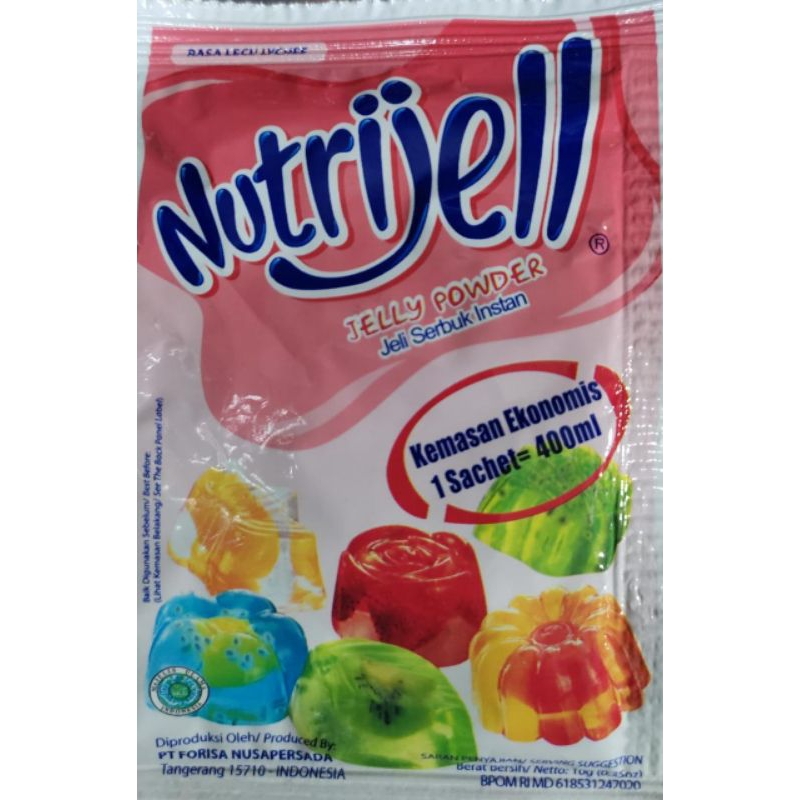 

NUTRIJELL RASA LECI SACHET 10g