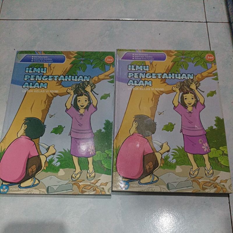 buku ipa ilmu pengetahuan alam dwi suhartanti bse kelas 6 sd pusat perbukuan original