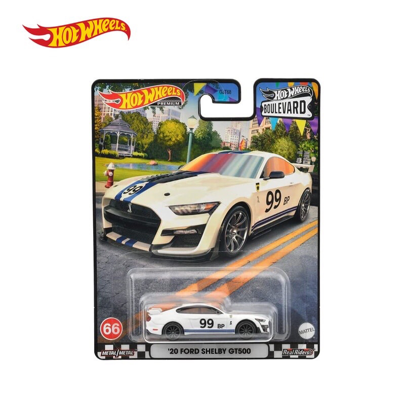 Hot Wheels Premium '20 FORD SHELBY GT500 / HW BOULEVARD [WHITE]