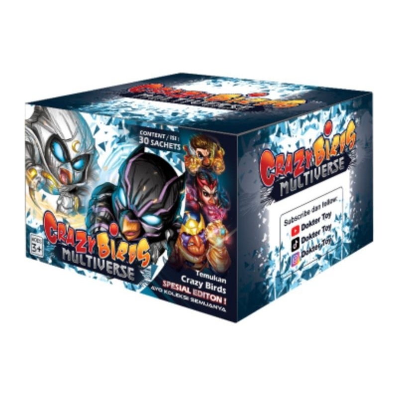 Mainan Puzzle 3d crazy Birds Dynasty