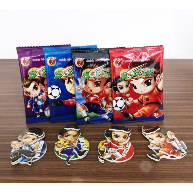 Mainan Puzzle 3d Socker 1pak 30pc