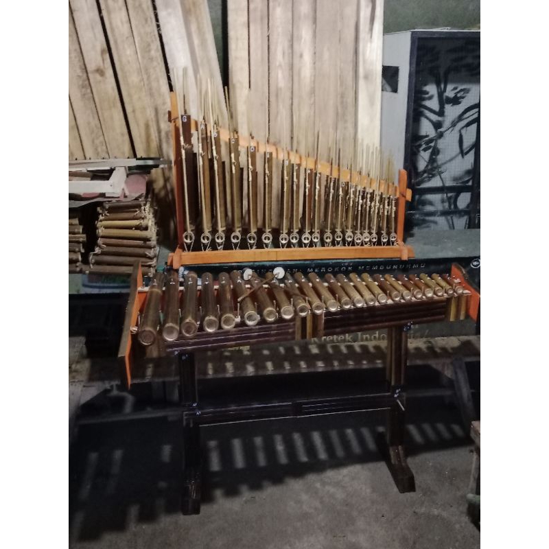Angklung 18 Nada 3 Tabung+Gambang 18 Nada