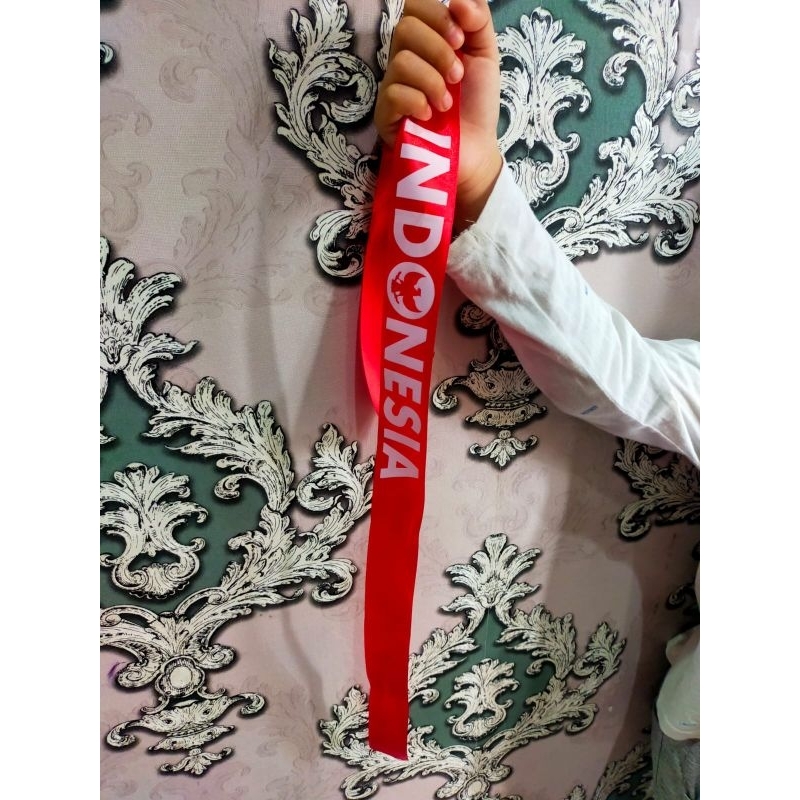 Ikat kepala bendera indonesia - Headband ikat kepala