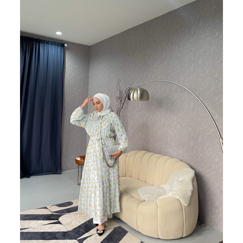 Tunik midi Dress Motif YOYA