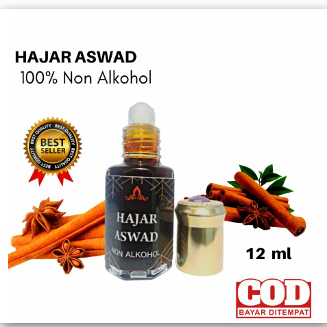 Parfum Sholat Hajar Aswad  Asli Murni Non Alkohol 100% Original