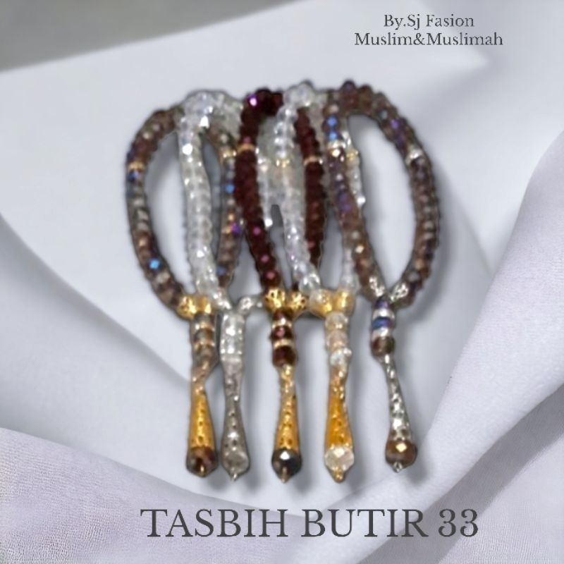Tasbih Kristal Butir 33