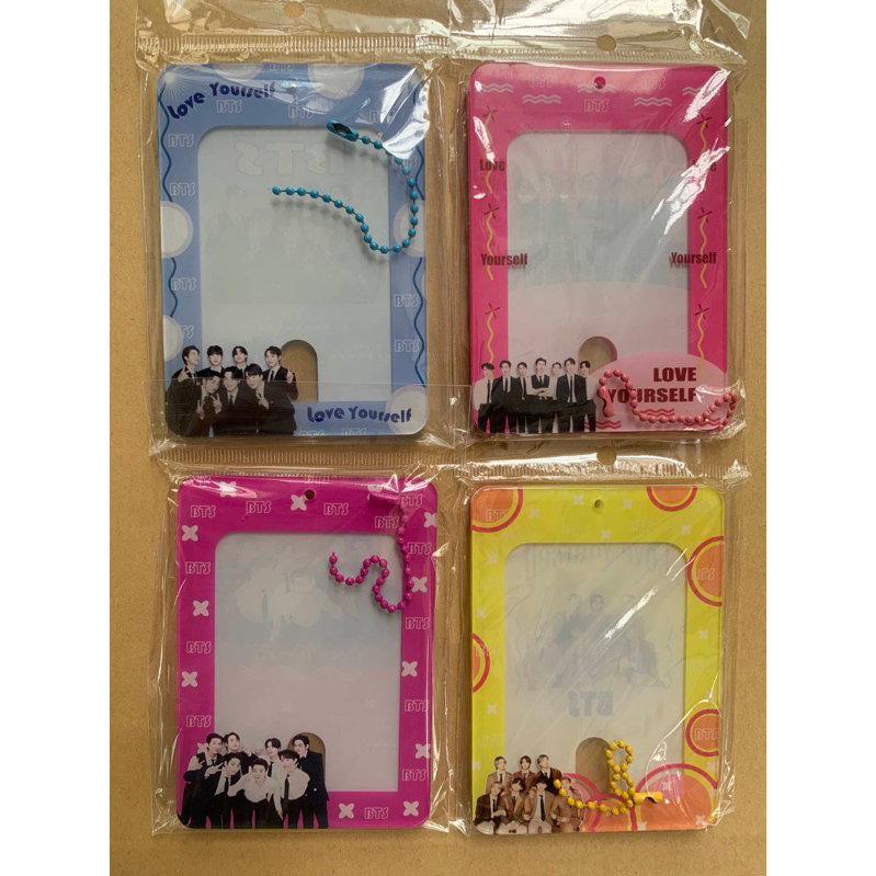 [READY] BTS Acrylic Photocard Holder & Keychain (Cahol BTS)