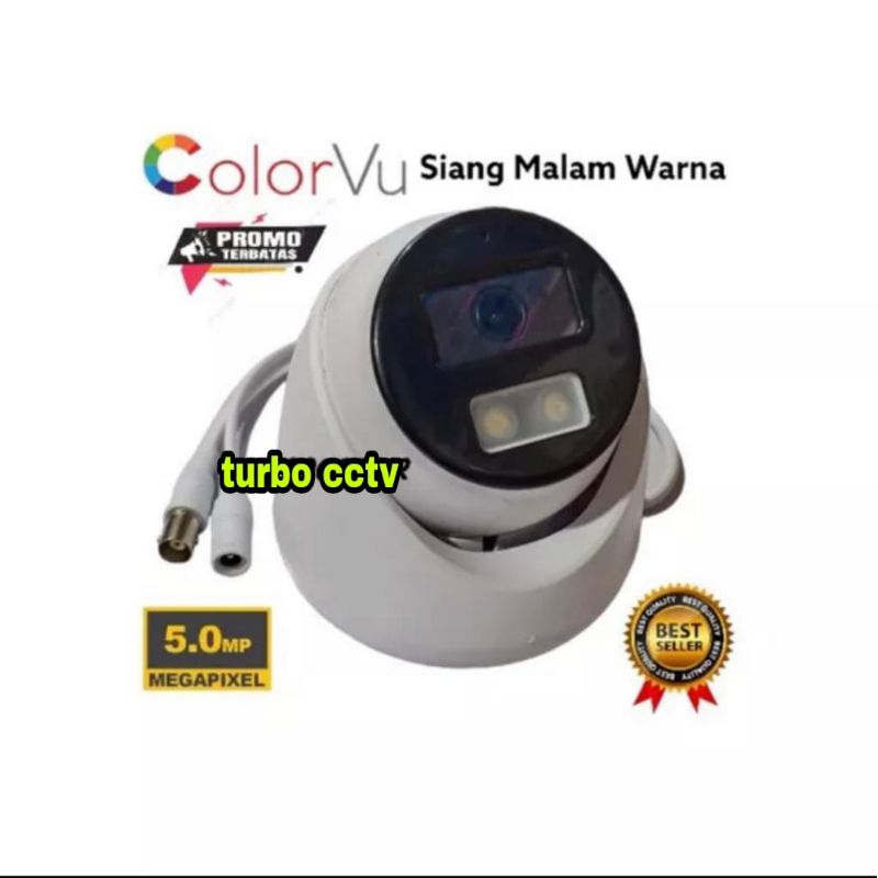 KAMERA CCTV COLORVU FULL COLOR INDOOR 5MP TURBO HD IC SONY 1080P