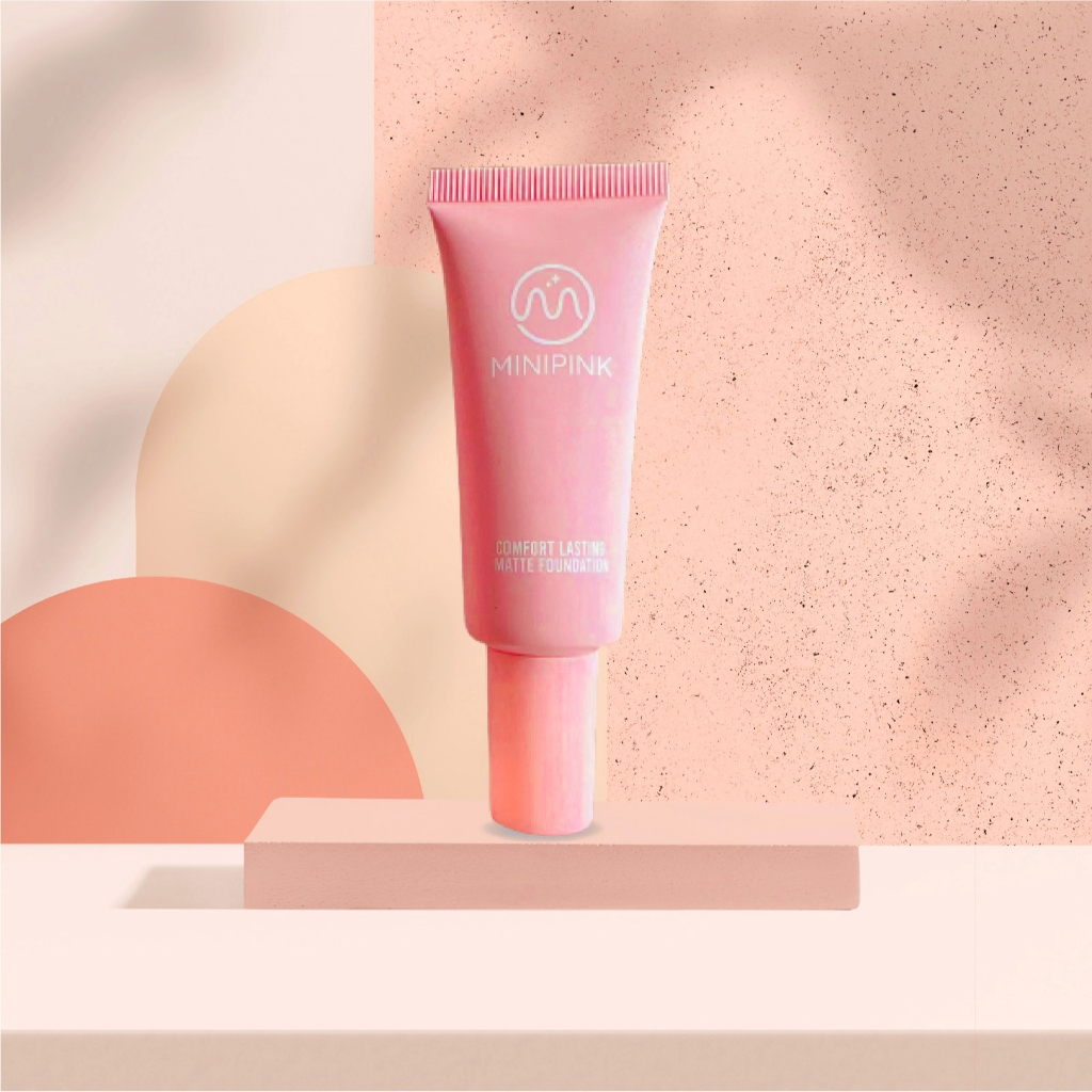 MINIPINK Foundation Comfort Matte Long Lasting All Day 6 Colors MP020