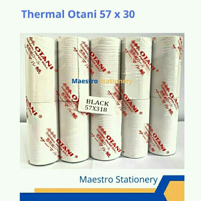 

Kertas Thermal Otani 1PACK 57 x 31 / 57 x 30 kertas struk kasir / paper thermal
