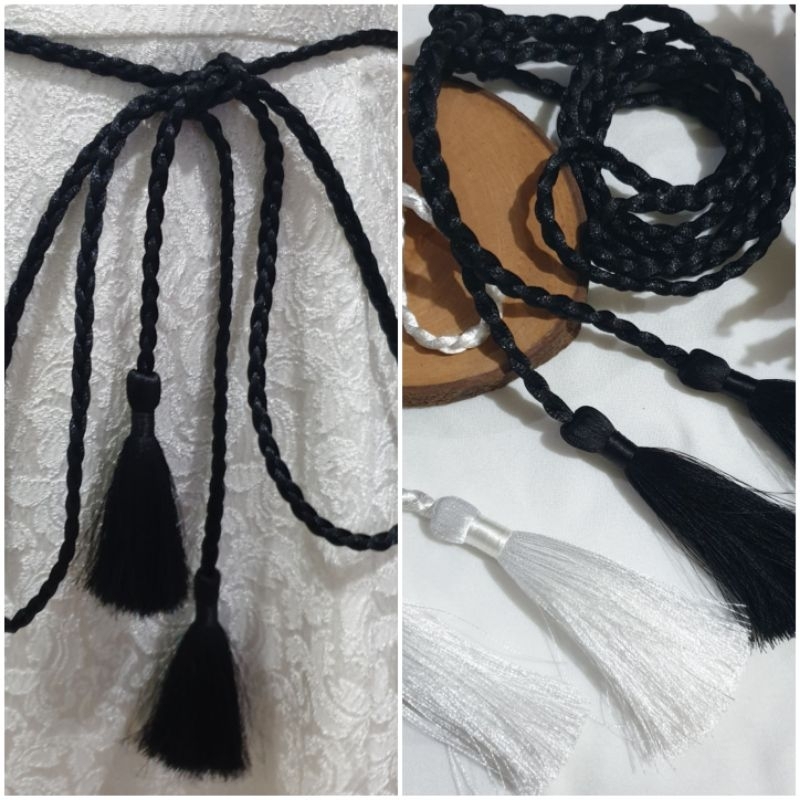 IKAT PINGGANG Kepang Tali Tassel/tali +-160 cm