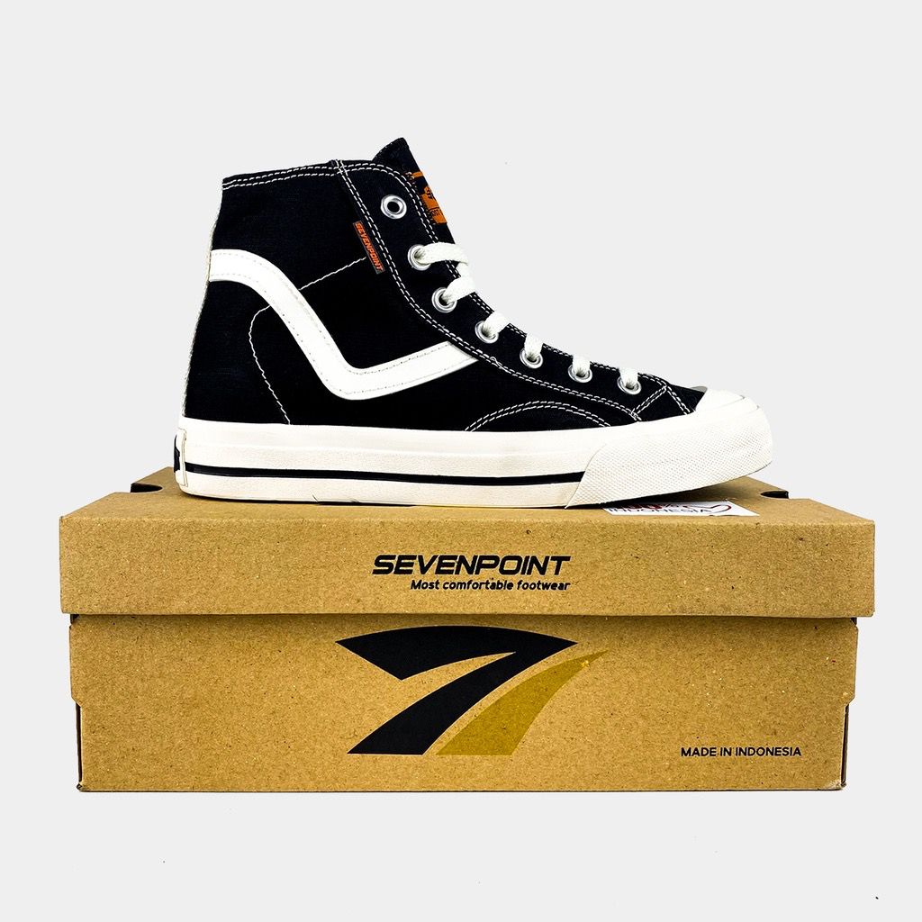 Sepatu Sneakers Sekolah Semi Boots Sevenpoint Casual Unisex