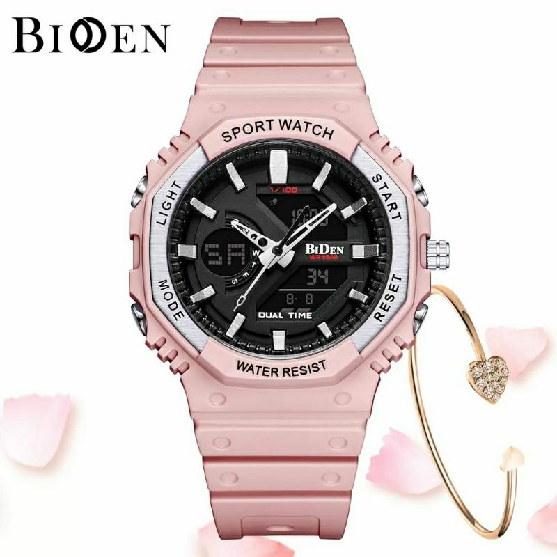 Jam Tangan Biden Wanita Multifinctional Kasual Terlaris Cewek Fashion