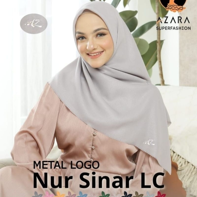 HIJAB SEGI4 NUR SINAR LOGO AZARA KHUSUS GROSIR, PAKET USAHA,JILBAB SEGI4 NUR SINAR ,SEGI4 MEWAH, SEGIEMPAT KEKINIAN