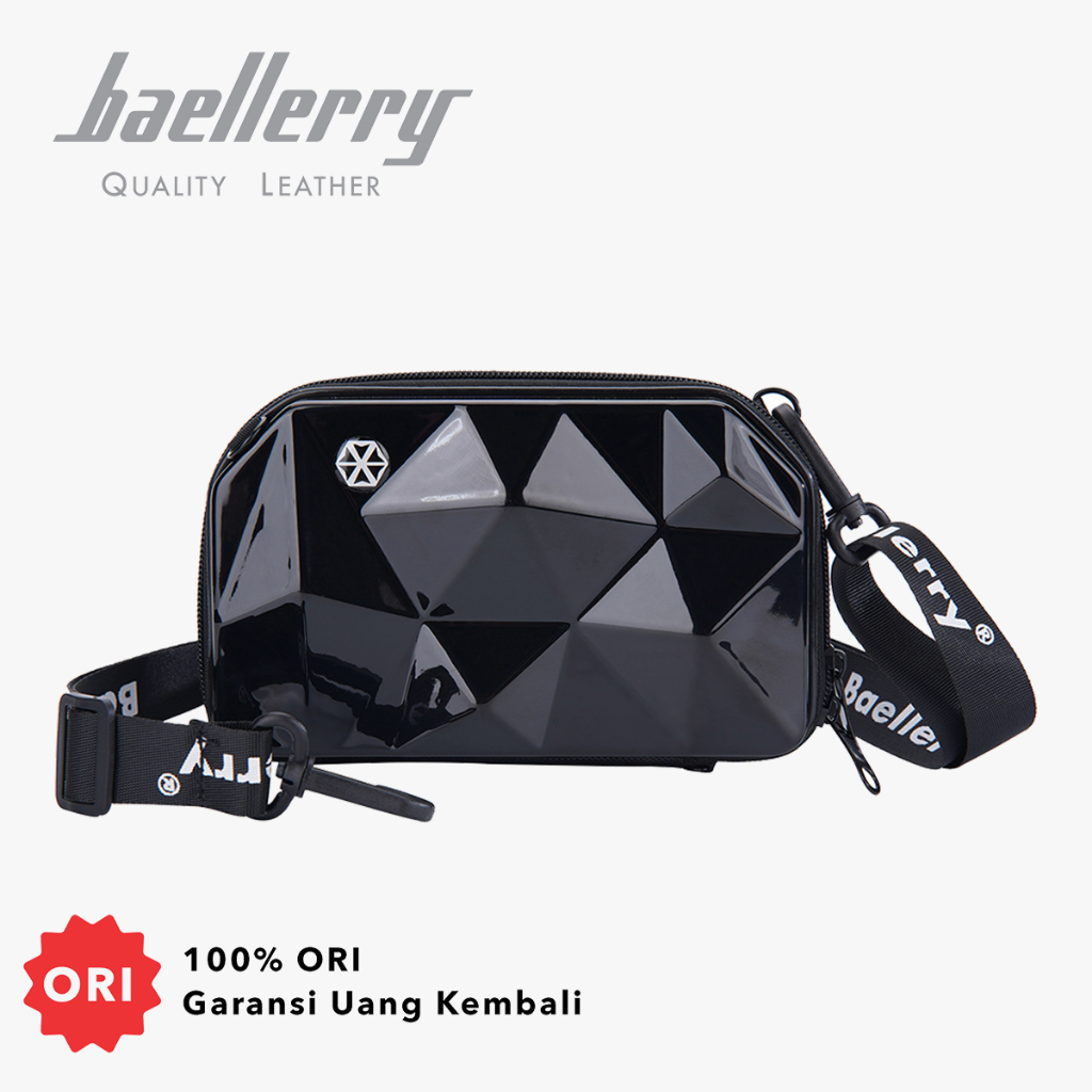 BAELLERRY N1205 Tas Selempang Wanita Tas Handphone Sling Bag PVC ABS WATCHKITE WKOS