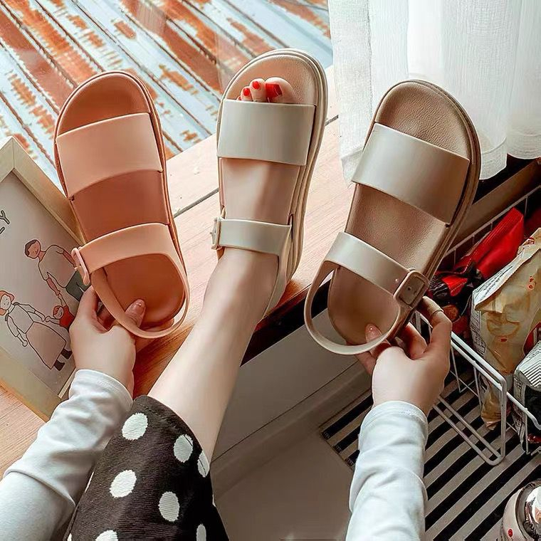 Sandal Tali Jelly Karet FEY Import 009 - 2A / Sandal Wanita Tali Gunung Import