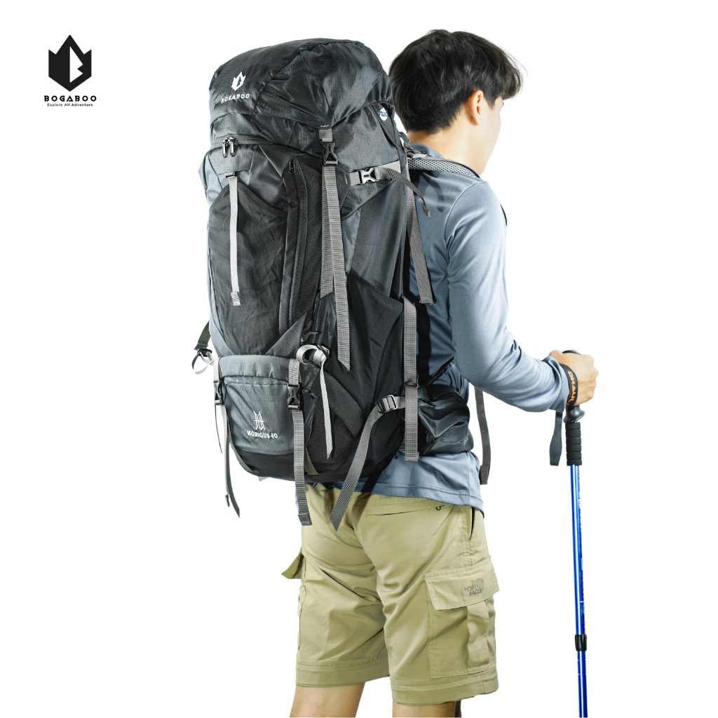 BOGABOO TAS KERIL Morigus 60 Liter +Cover Bag - TAS CARRIER - CARIER - tas Carrier ultralight - tas 