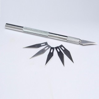 

pisau ukir Cutter Pen / Craft Knife / Hobby Knife (+ Pisau Refill 5 pcs)