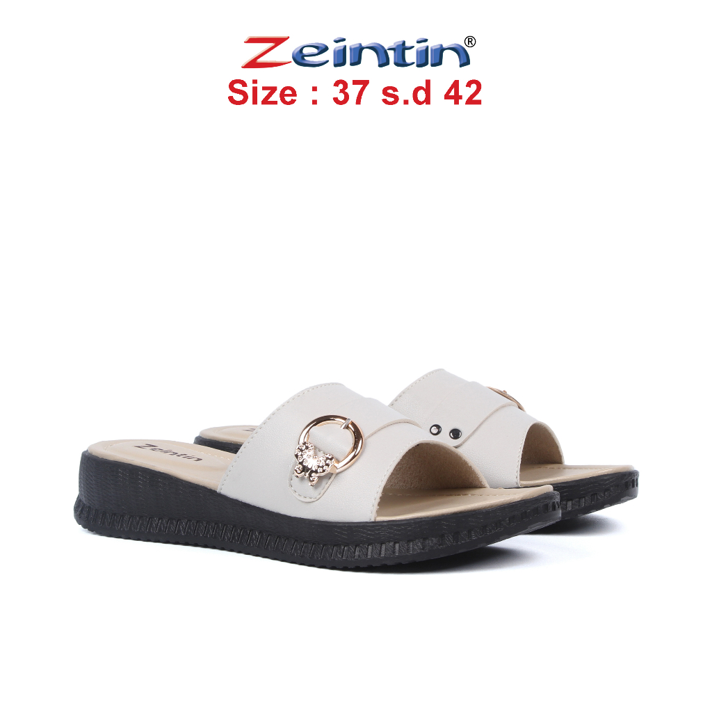 Zeintin - Sandal Wanita | Sandal  Slip On Jepit | Sandal Wanita Wedges Model Baru Original Zeintin HP