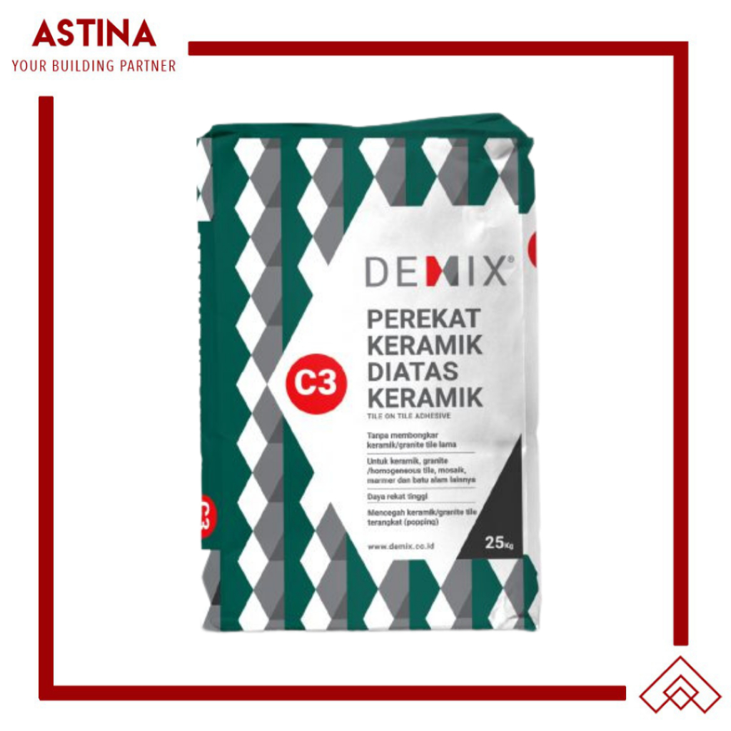 Semen Instan Perekat Keramik diatas Keramik Demix C3