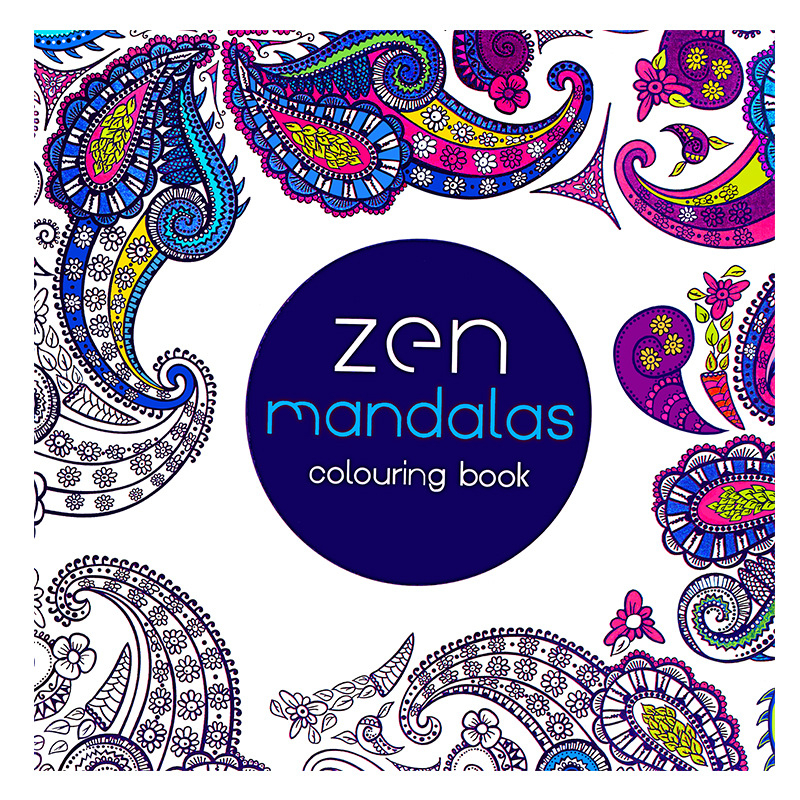 Secret Garden Drawing Book 24 Pages Buku Mewarnai Stress Coloring Book Buku Warna Untuk Pelatihan Konsentrasi Anak-Anak