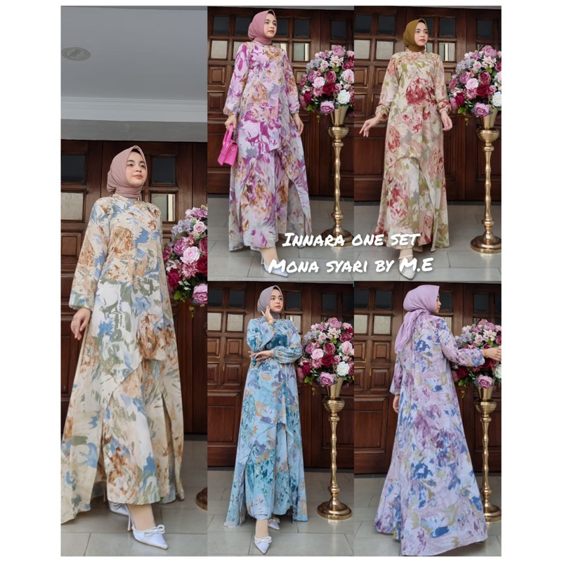 *NEW INARRA SET KULOT ORIGINAL MONA SYARI BY ME*