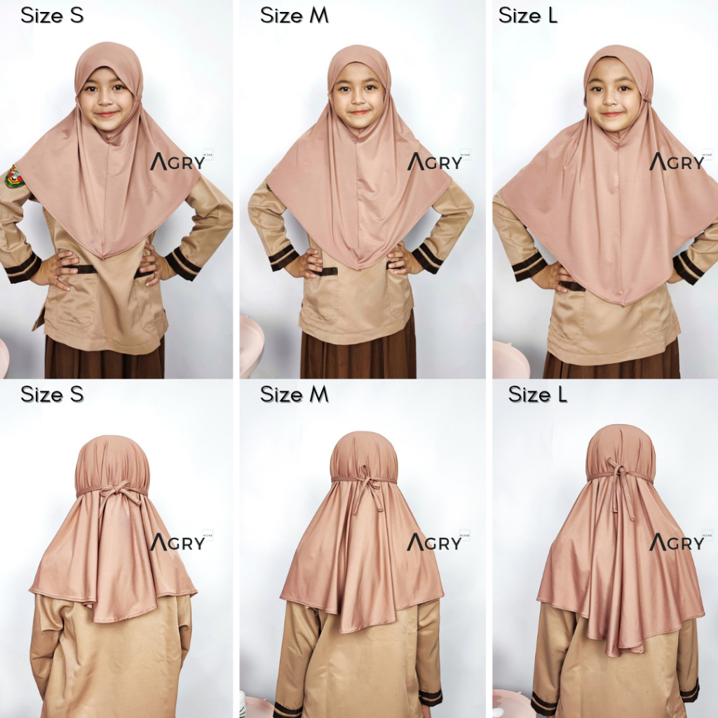 ᴀɢʀʏ Hijab Instan Tali Anak Jersey | Khalisa