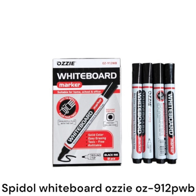 

Spidol Whiteboard Merk OZZIE Dan VANCO / Spidol Whiterboard / Spidol Dapat Dihapus / 1 PCS