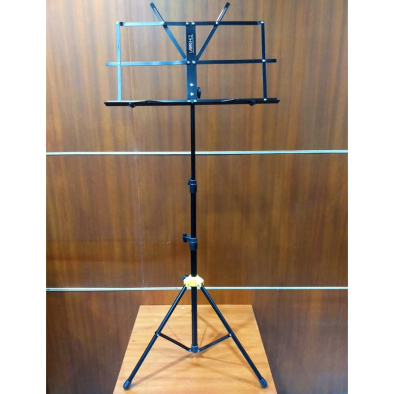 LAWRENCE MUSIC STAND (+/+BAG) LMS-02-BK / YL ( 448000179 )