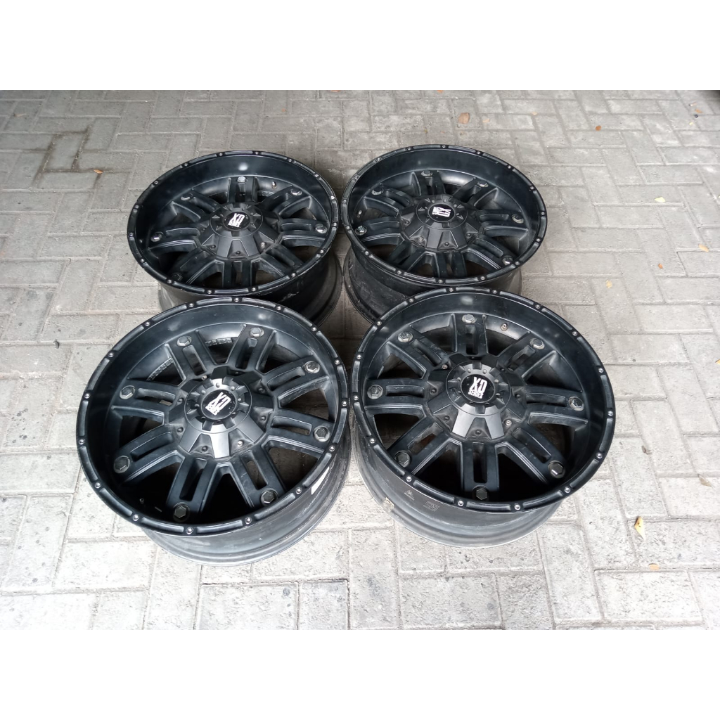VELG MOBIL XD SERIES R20X9 PCD 6X139 ET15 PAJERO, FORTUNER, STRADA